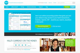 20多個出色的藍色系網站設計實例 激發網頁開發與設計的靈感