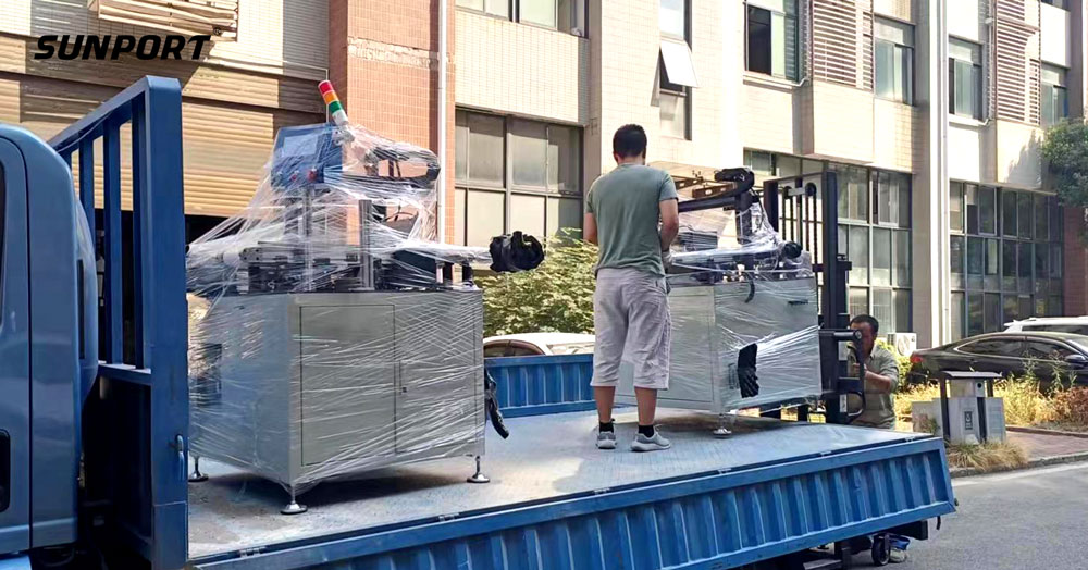 陶瓷裝缽機發(fā)貨